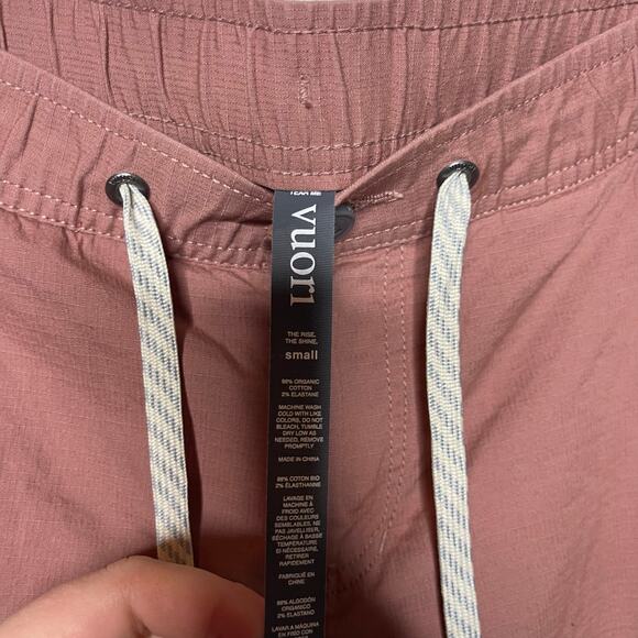 Vuori Womens Ripstop Pant in Pink sz S - Picture 4 of 5